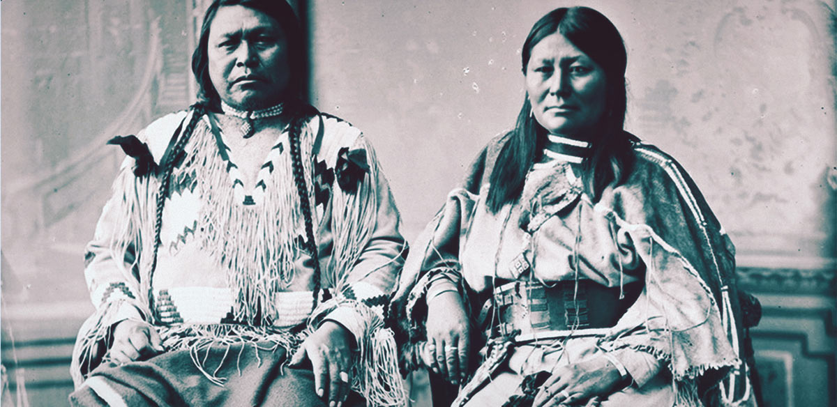 Chief Ouray and Wife Chipeta