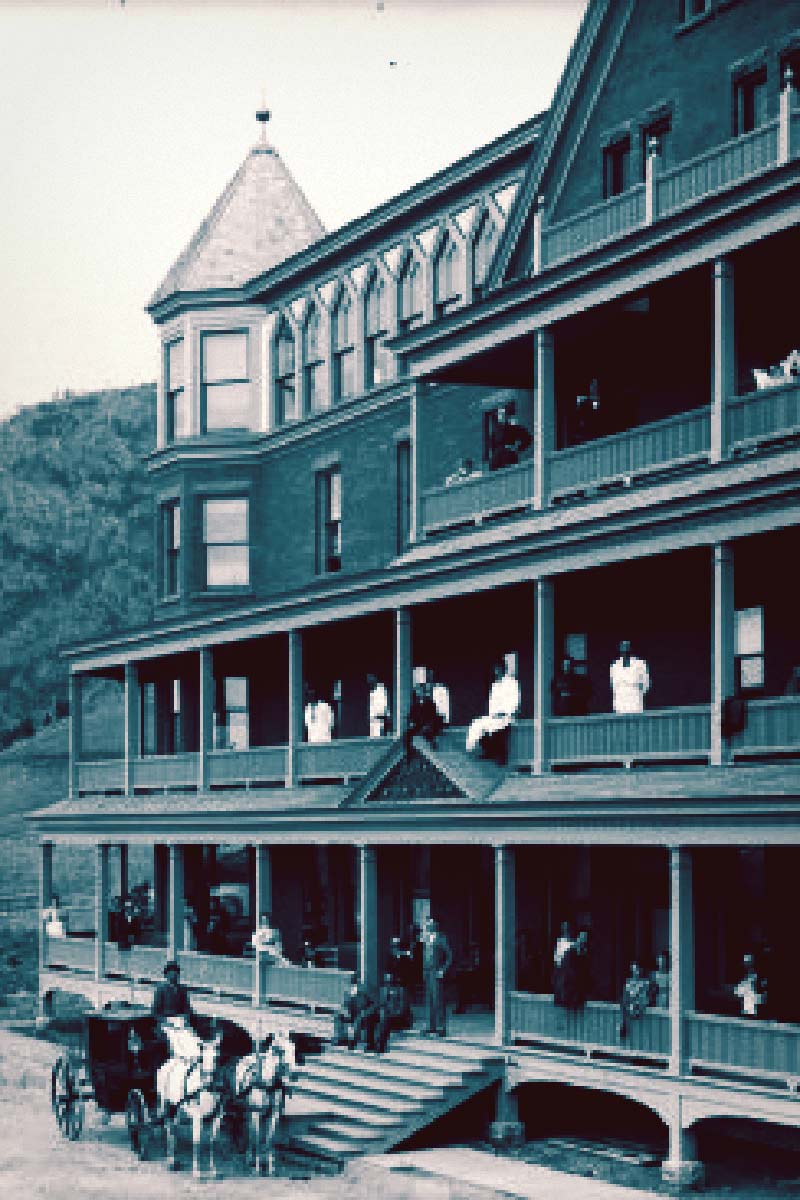 Porches for TB Patients