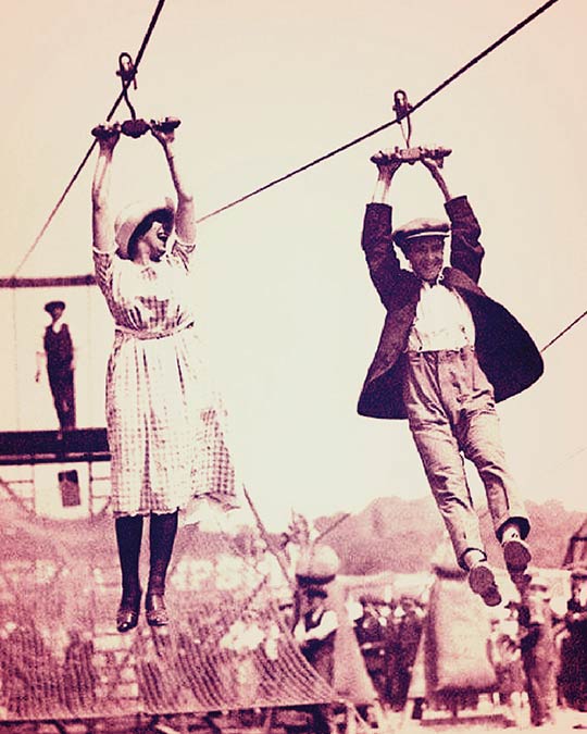 Turn of the Century Zip Line